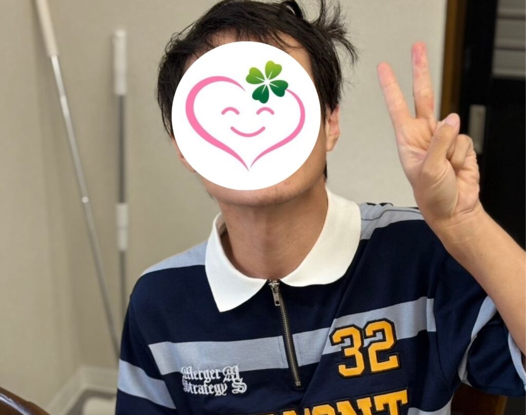 【完食のピースサイン】朝食拒否からの大変化です!